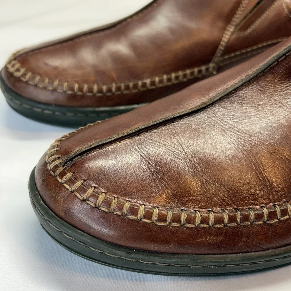 Pikolinos San Telmo Leather Loafers in Brandy EU 46 US Men's 13 Slip On Brown